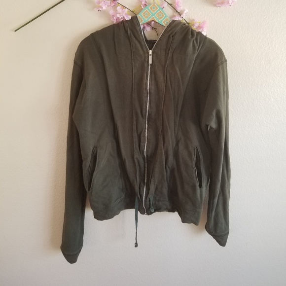 Kai-aakmann green jacket hooded jacket Small - Picture 2 of 8